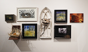 Image of Martha Campbell's Nesting Series displayed together.